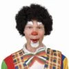 PERRUQUE DE CLOWN (Perruque Boucles Noires) -FêteMagique Soldes 85985