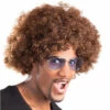 PERRUQUE AFRO MARRON -FêteMagique Soldes 86014 2