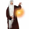 PERRUQUE VIEUX MAGICIEN (Perruque + Barbe) -FêteMagique Soldes 86286