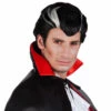 PERRUQUE DE VAMPIRE (Perruque Noire Et Blanche) Modèle Pour Homme -FêteMagique Soldes 86339 2