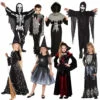 PACK HALLOWEEN DE LUXE (Pack Mixte De 4 à 12 Ans) Lot De 8 Déguisements -FêteMagique Soldes 86475