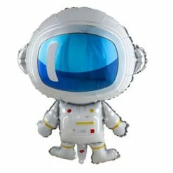 BALLON PETIT ASTRONAUTE (Ballon Aluminium) Dimension 59 X 77 Cm