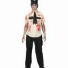 COSTUME POLICIER ZOMBIE (Avec Cravate Et Chapeau) Tailles Adultes -FêteMagique Soldes 8726 nc 8726 a