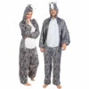 DÉGUISEMENT DE ZÈBRE (Kigurumi Pyjama Peluche) Taille Adulte XXL - 195 Cm -FêteMagique Soldes 88053 1