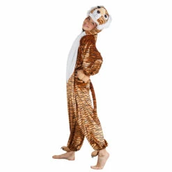 DÉGUISEMENT PETIT TIGRE (Kigurumi Pyjama Peluche) Taille Enfant - 140 Cm