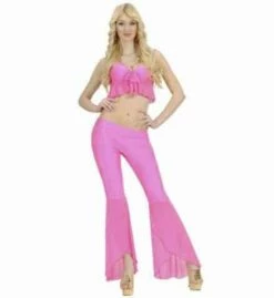 TENUE SAMBA DE JANEIRO (Rose Fluo - Élasthanne) Tailles Adultes
