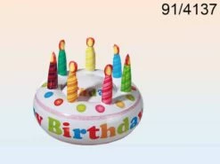 GÂTEAU D'ANNIVERSAIRE (Gâteau Gonflable 24 Cm)