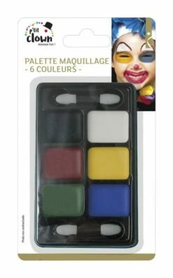 PALETTE DE MAQUILLAGE (Coffret 6 Couleurs)