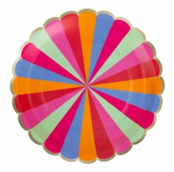 ASSIETTES THÈME MEXIQUE (Pack 8 Assiettes 23 Cm)