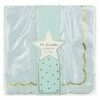 SERVIETTES BLEU PASTEL/OR (16 Serviettes 33 X 33 Cm) 2 SERVIETTES BLEU PASTEL/OR (16 Serviettes 33 X 33 Cm) -FêteMagique Soldes 91365 p scaled 1