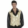 GILET A PAILLETTES DISCO (Couleur Or) 1 GILET A PAILLETTES DISCO (Couleur Or) -FêteMagique Soldes 9322 nc 9322 a