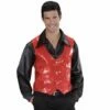 GILET A PAILLETTES DISCO (Couleur Rouge) -FêteMagique Soldes 9323 nc 9323 a