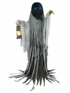 FANTOME AVEC LANTERNE (Décoration Son Et Lumière) 85 X 75 X 194 Cm - Démo Vidéo