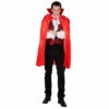 CAPE DE VAMPIRE ROUGE (Cape Avec Un Grand Col) Taille 120 Cm -FêteMagique Soldes 96921 2