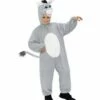COSTUME JEUNE ÂNE GRIS (Avec Capuche Et Masque) Tailles Enfants De 3 à 8 Ans -FêteMagique Soldes 9766 nc 9766 a