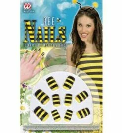 FAUX ONGLES D'ABEILLE (Pack De 10 Faux Ongles)