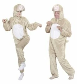 COSTUME AGNEAU ADULTE (Costume, Capuche, Masque) Tailles Adultes - Démo Vidéo