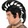 PERRUQUE MOHAWK/PUNK (Perruque Punk En Boite) -FêteMagique Soldes K0813 nc K0813 a