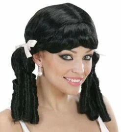 PERRUQUE LOLITA NOIRE (Perruque En Boite)