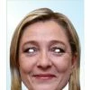 MASQUE DE MARINE LE PEN (Personnalité Politique) Masque En Carton Souple -FêteMagique Soldes Marine Le Pen