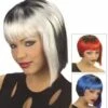 PERRUQUE PUNK NÉON (Bicolore 3 Coloris Assortis) Perruque En Boite -FêteMagique Soldes P6348 nc P6348 x