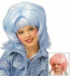 PERRUQUE SHARON FILLE (Assortiment 2 Coloris)