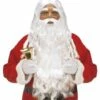 PERRUQUE DU PÈRE NOEL (Barbe, Moustache, Sourcils) Perruque Bouclée En Boite -FêteMagique Soldes X1524 nc X1524 a