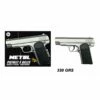 PISTOLET A BILLES MÉTAL (Métal GRIS - 16.5cm) -FêteMagique Soldes arme pistolet18 billes metal 165cmgri
