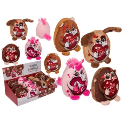 PELUCHE ANIMAUX LOVE (Dimension 13 Cm)