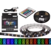BANDE LED AUTOCOLLANTE (Télécommande, Prise USB) Taille 2 Mètres X 1 Cm -FêteMagique Soldes bandes lumineuses avec led changeant couleur 45600