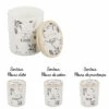 BOUGIE PARFUMÉE SAISONS (Garantie100% Cire De Soja) 3 Senteurs Saisons -FêteMagique Soldes bo5474
