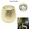 BOUGIE DORÉE PARFUMÉE (Parfum Musc - 9 Cm)