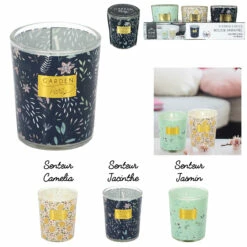 BOUGIE FLEURS D'ORIENT (Dimension 6.5 Cm)