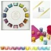 COFFRET DES 12 NUANCES (Pack 12 Bougies Parfumées) -FêteMagique Soldes bo5495 global