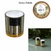 BOUGIE PARFUMÉE DORÉE (Diamètre 9 Cm - H 11 Cm) -FêteMagique Soldes bo5545