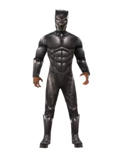 COSTUME BLACK PANTHER (Tailles Adultes XL Et M/L)