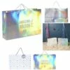 PACK SACS CADEAUX DESIGN (Lot 18 Sacs Holographiques) Taille 50 X 12 X 33 Cm