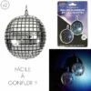 BALLONS DISCO MÉTALLISÉS 2 PIECES (Boule à Facettes 55 Cm) -FêteMagique Soldes ea10306 global