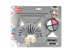 SET MASQUE ANIMAL (Masque EVA + Maquillage) -FêteMagique Soldes fas 02005565