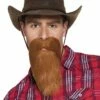 BARBE MARRON WESTERN (Longue Barbe Adhésive) -FêteMagique Soldes import 230 01844 1 1