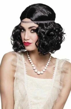 COLLIER ANNÉES FOLLES (Collier Perles Blanches)