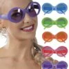 LUNETTES DISCO FLUO (Lunettes De Soleil - 6 Coloris) -FêteMagique Soldes import 288 02540 1