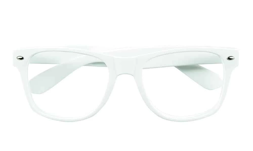 LUNETTES - SANS VERRES (Set 4 Paires De Lunettes) Monture Blanche 4 LUNETTES - SANS VERRES (Set 4 Paires De Lunettes) Monture Blanche – Image 2