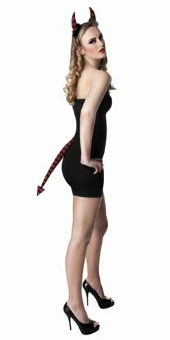 KIT DÉGUISEMENT DIABLESSE (Cornes + Queue Du Diable) -FêteMagique Soldes import 327 97016 2