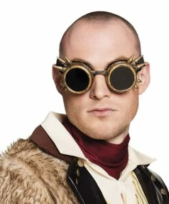 LUNETTES STEAMPUNK (Modèle De Luxe) -FêteMagique Soldes import 375 54505 1