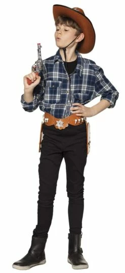 PISTOLET DE COW BOY (Pistolet Plastique 20 Cm) -FêteMagique Soldes import 393 54338 2
