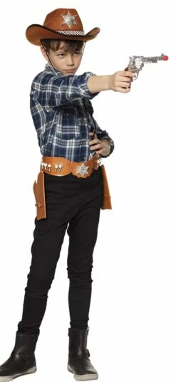 PISTOLET DE COW BOY (Pistolet Plastique 30 Cm) -FêteMagique Soldes import 393 54339 2