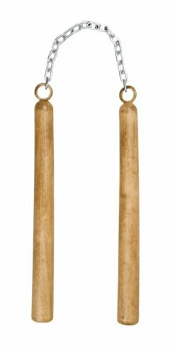 PAIRE DE NUNCHAKU (Longueur 30 Cm) -FêteMagique Soldes import 69 00684 1 1