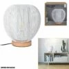 LAMPE BOULE FILAIRE (Couleur Blanche) -FêteMagique Soldes la12050 global scaled 1