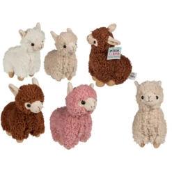 PELUCHE PETIT LAMA (Dimension 22 Cm)